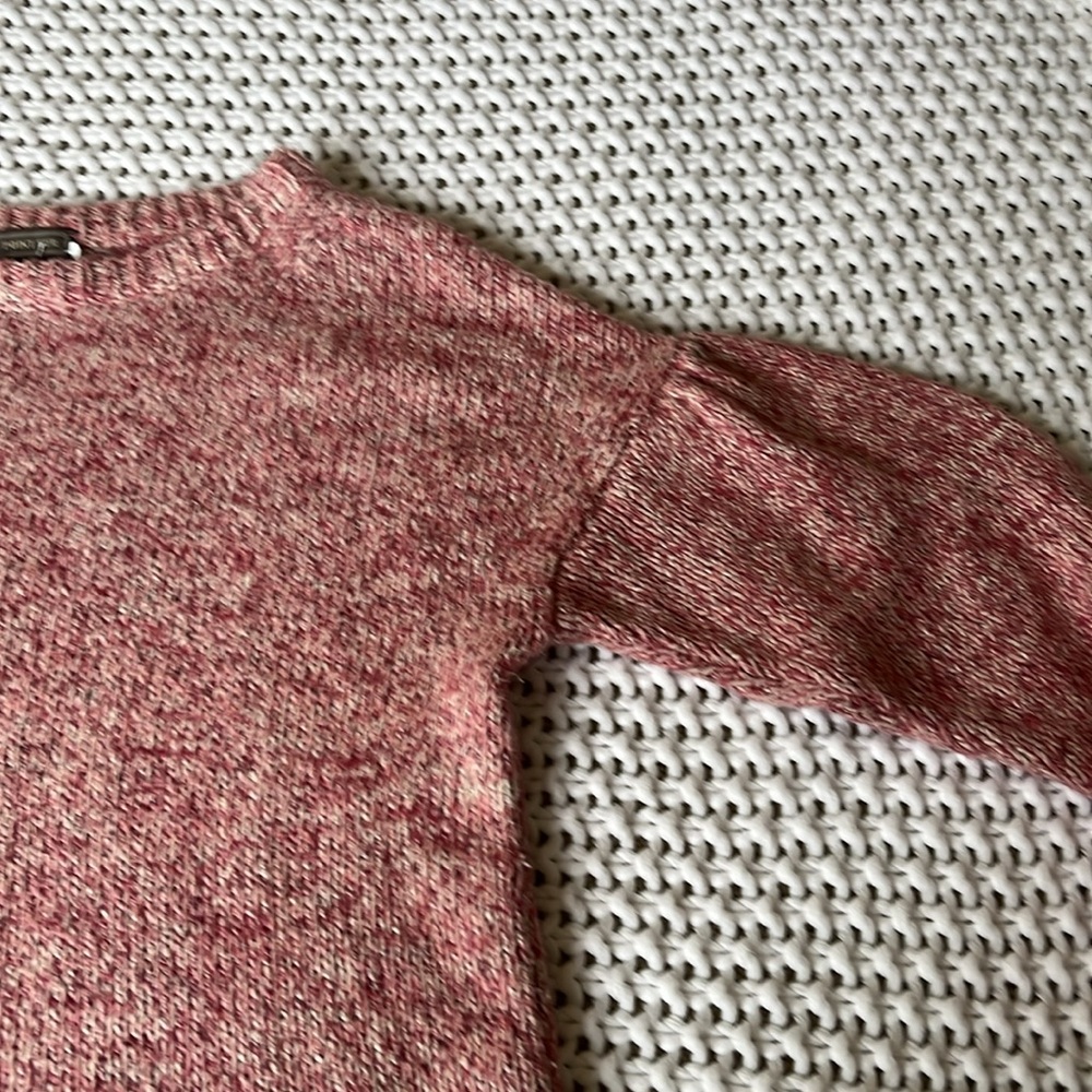 JCREW Women's Pink Marbled Sweater Holiday Collection XS Point Sur - Picture 4 of 8